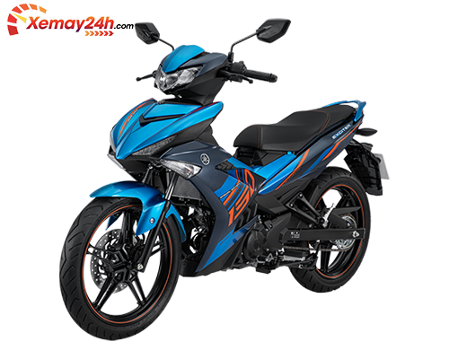 Exciter 150 Xanh Đen Cam