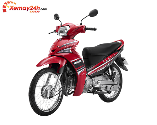Xe Sirius FI phanh cơ màu Đỏ đen