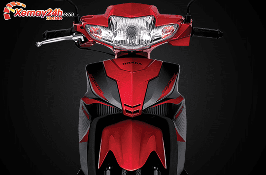 Thiết kế phần đầu xe Honda Blade 110