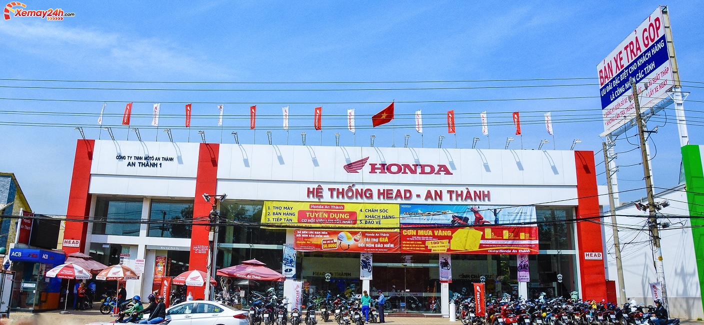 Bình Dương: Giới thiệu đại lý Honda An Thành