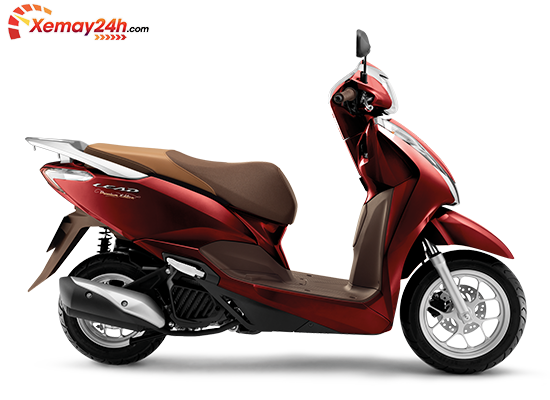 Honda Lead 125 FI đỏ nâu