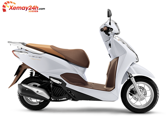 Honda Lead 125 FI trắng nâu