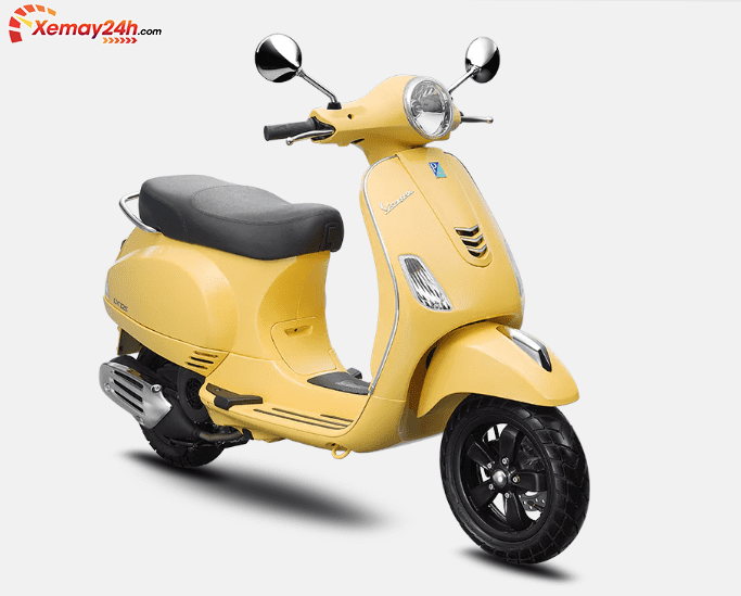 Mẫu Vespa LX màu vàng