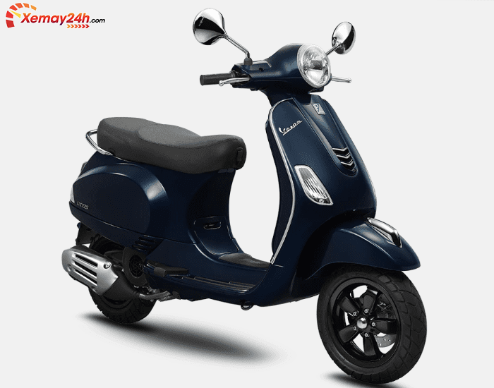 Mẫu Vespa LX màu xanh dương