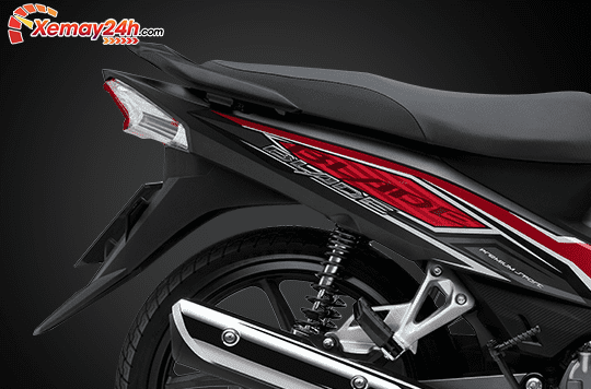 Thiết kế thân xe của Honda Blade 110