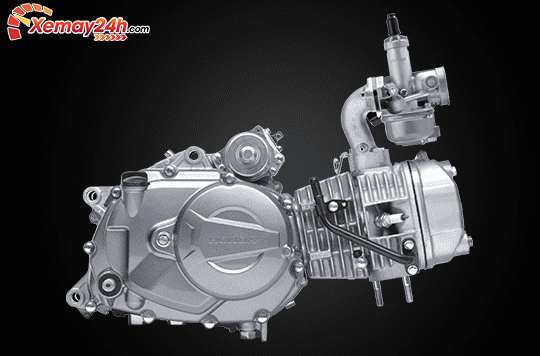 Trang bị động cơ của Honda Blade 110