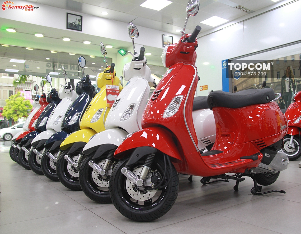 Vespa Lx 125 iget lãi suất 0%-Nhiều ưu đãi,khuyến mại