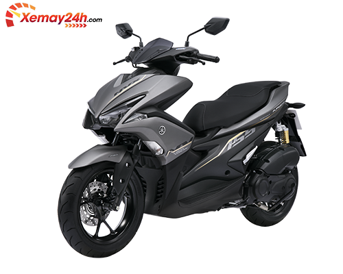 Xe NVX 155 thế hệ I màu Xám nhám