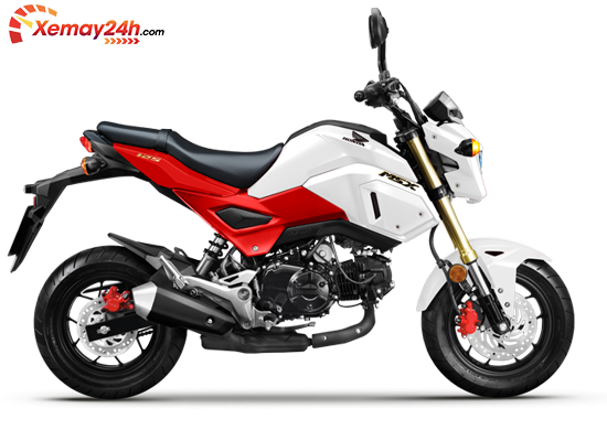 giá xe MSX 125 - trắng đỏ