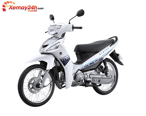 Sirius FI 2022 phanh đĩa Trắng Bạc Đen