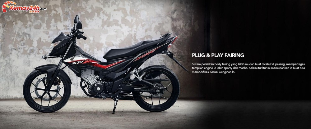 Mẫu xe mang kiểu dáng Underbone đặc biệt gia xe honda sonic 150