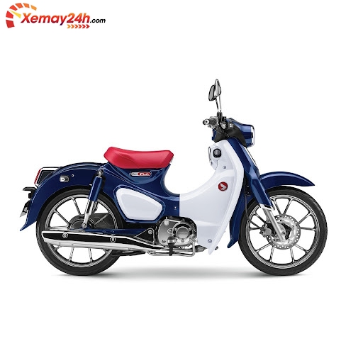 Super Cub c125 xanh lam trắng
