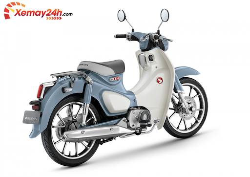 Super Cub c125 xanh trắng