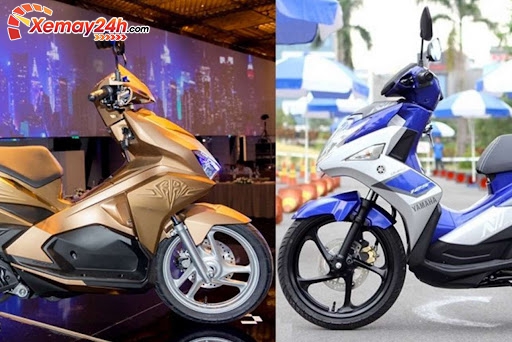 So sánh Honda Air Blade với Yamaha Nouvo LX