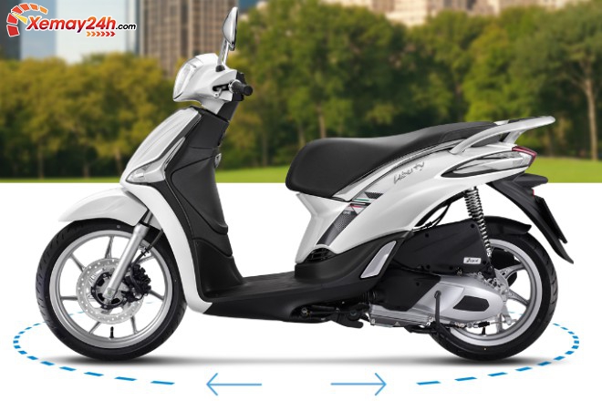 Chi tiết và đánh giá xe Piaggio Liberty One