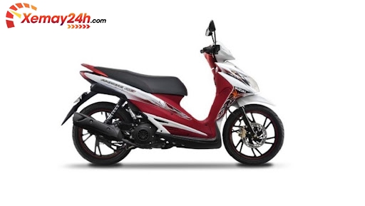 Hayate 125 SS Fi bản Special Edition trắng đỏ