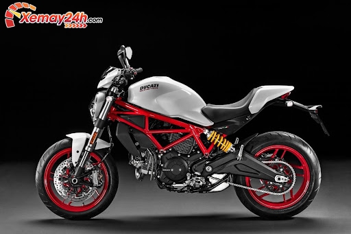 Xe Monster 797 màu trắng