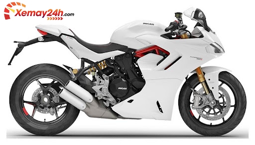 Xe Ducati SuperSport màu trắng