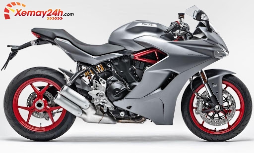 Xe Ducati SuperSport màu xám