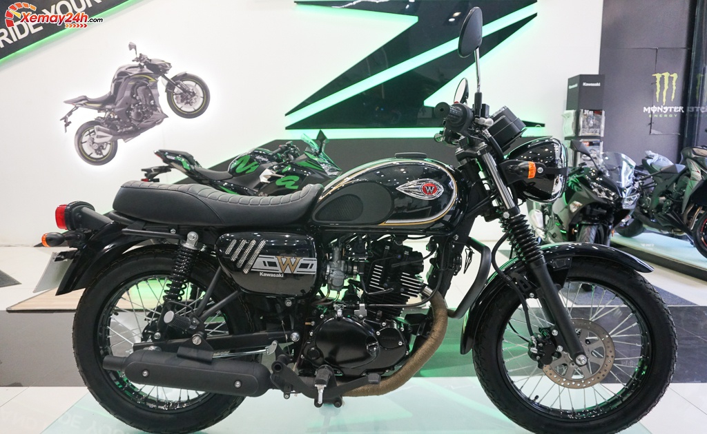 So sánh xe Kawasaki W175 với xe Yamaha YB125