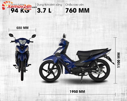 Ngoại hình trẻ trung, thể thao và cá tính