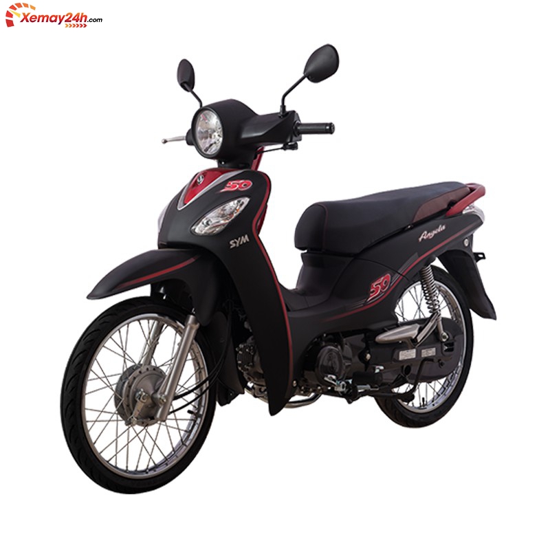  Angela 50 sơn mờ đen đỏ