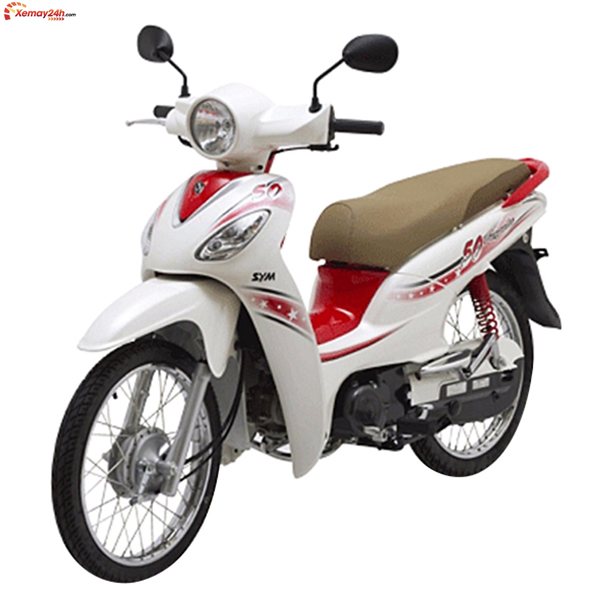  Angela 50 trắng đỏ