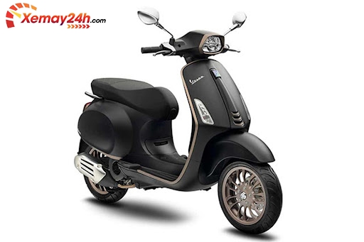 Phiên bản Vespa Sprint S 150 2022 màu đen Nero Opaco