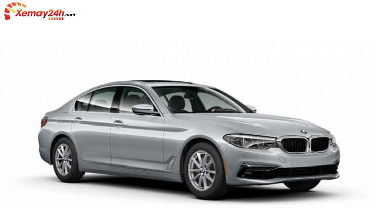 BMW 520i 2021 màu bạc Glacier
