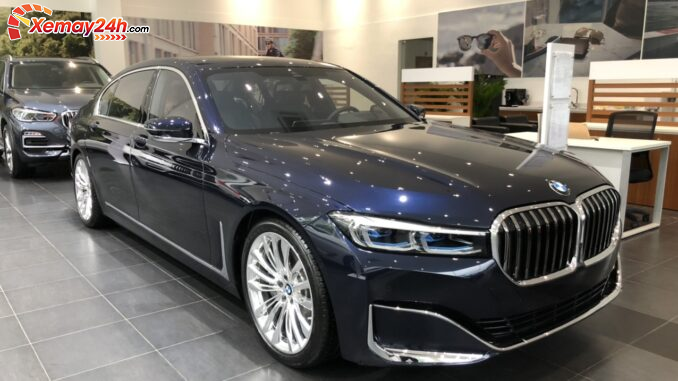 BMW 740Li 2021 xanh đen