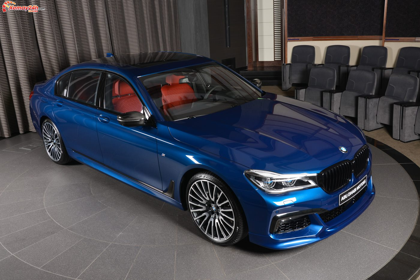 BMW 750Li 2021 xanh dương