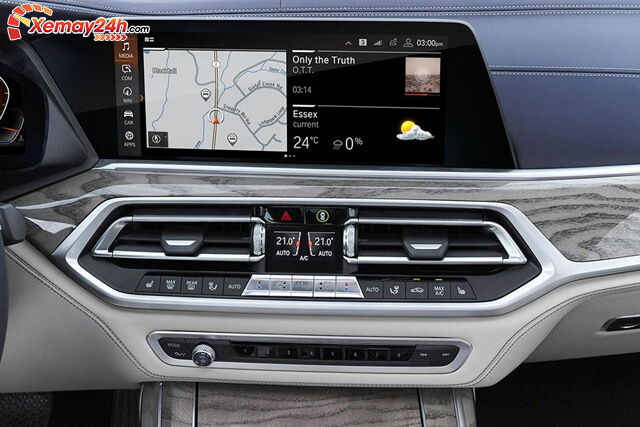 BMW X7 2021 được trang bị rất nhiều tiện nghi