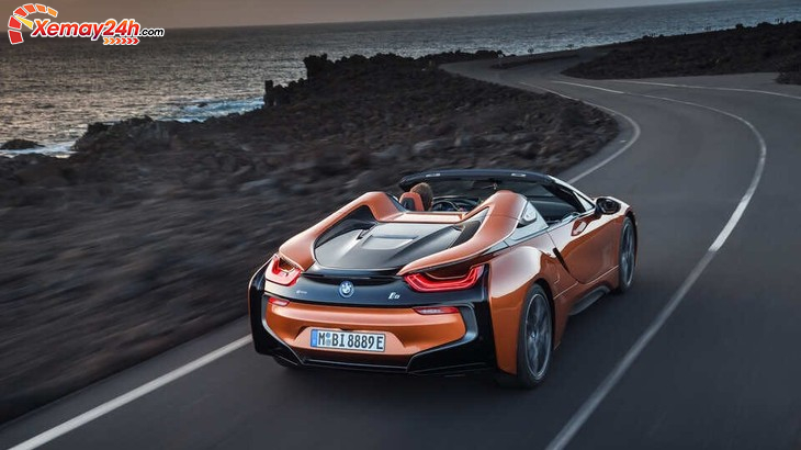 Đuôi xe BMW i8 2021 độc đáo và cuốn hút