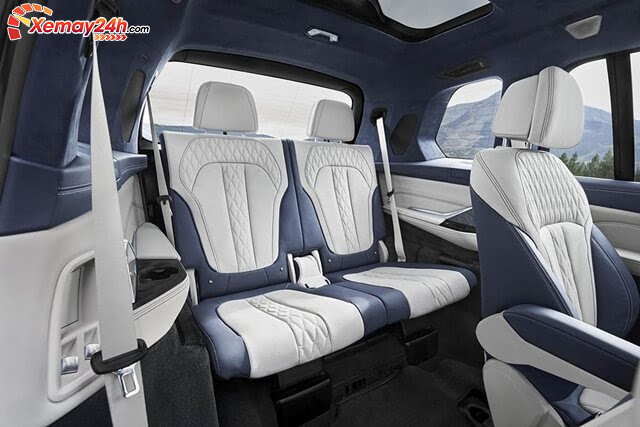 Hệ thống ghế ngồi BMW X7 sang trọng