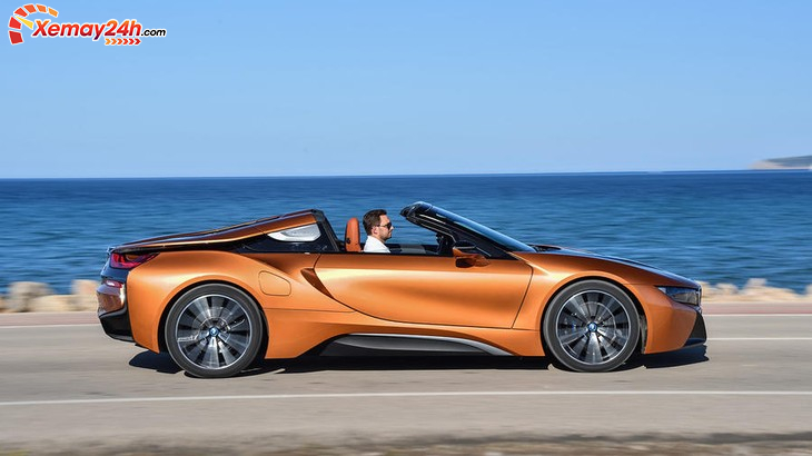 Thân xe BMW i8 đồng bộ và nổi bật