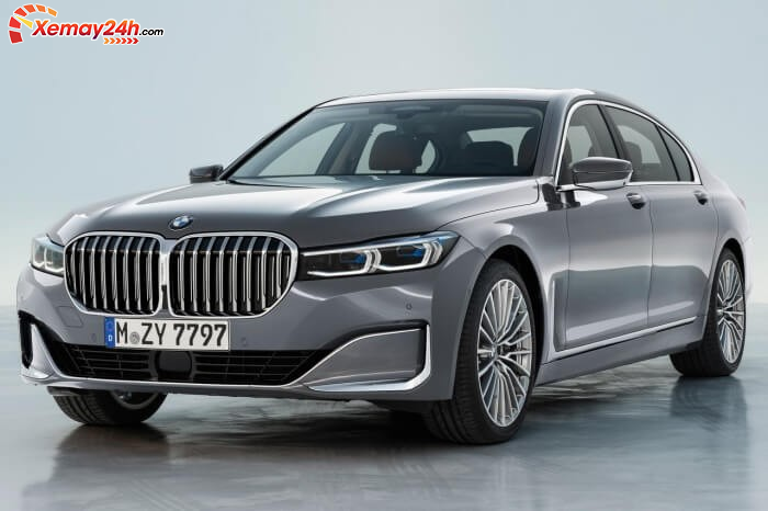 Thiết kế đầu xe BMW 750Li ấn tượng