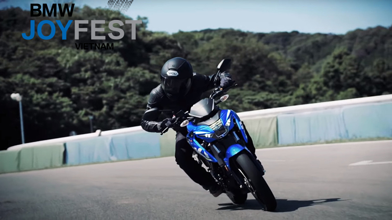 tư thế lái GSX-S150