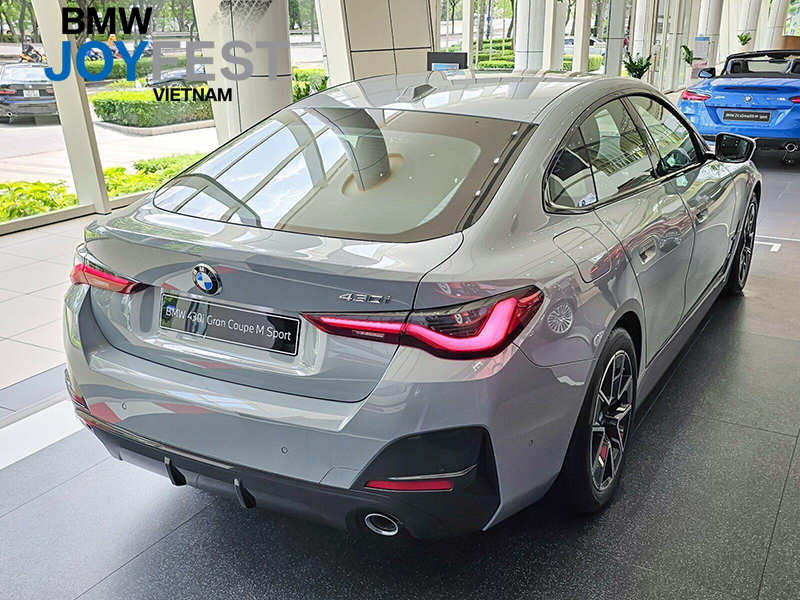 Đuôi xe BMW 430i Gran Coupe