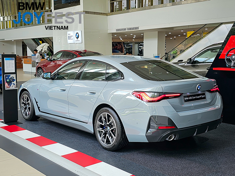 Đuôi xe BMW 430i Gran Coupe