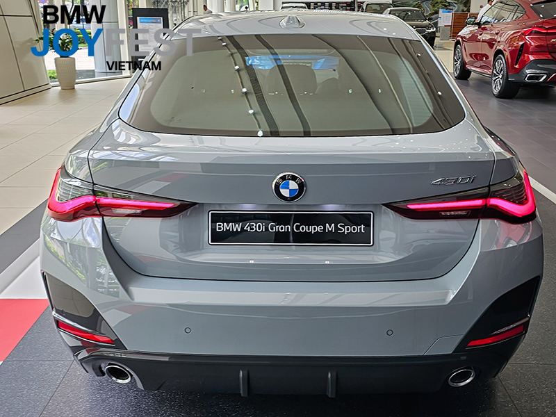Đuôi xe BMW 430i Gran Coupe