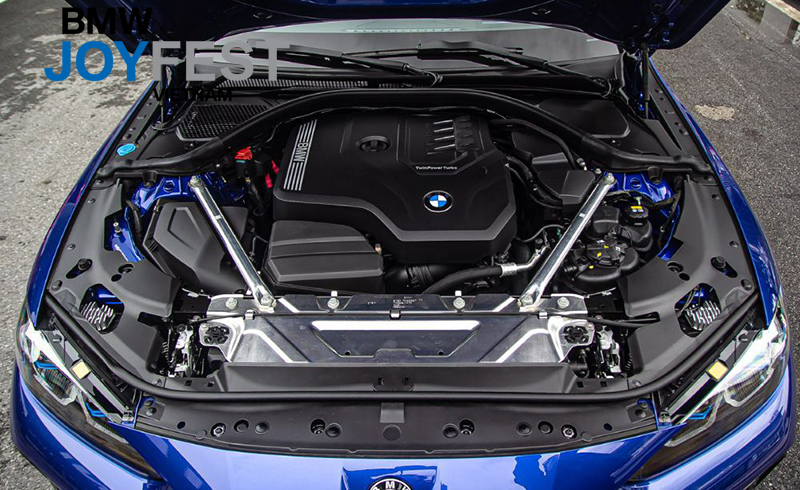 Động cơ của bmw 430i gran coupe