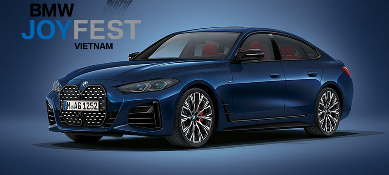 bmw 430i gran coupe màu xanh dương M