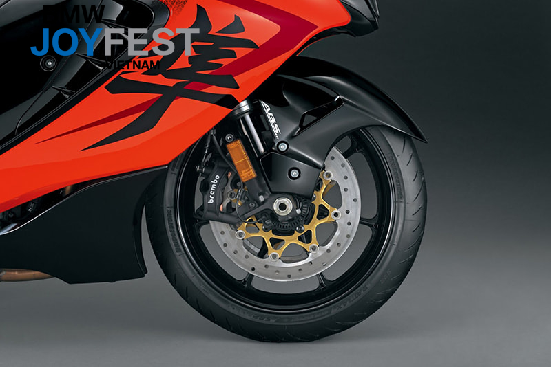 Phanh và phuộc trước của hayabusa