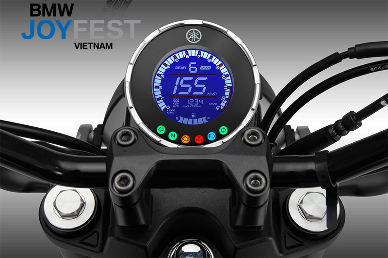 đồng hồ trên xsr155