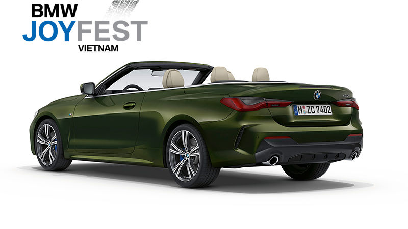 đuôi xe bmw 430i convertible