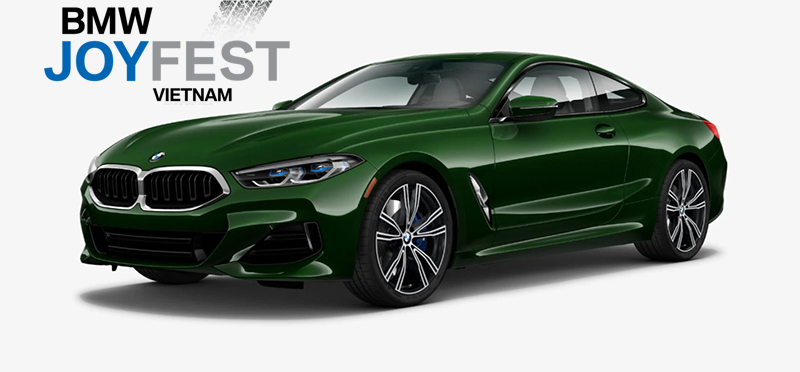 bmw 8 series xanh