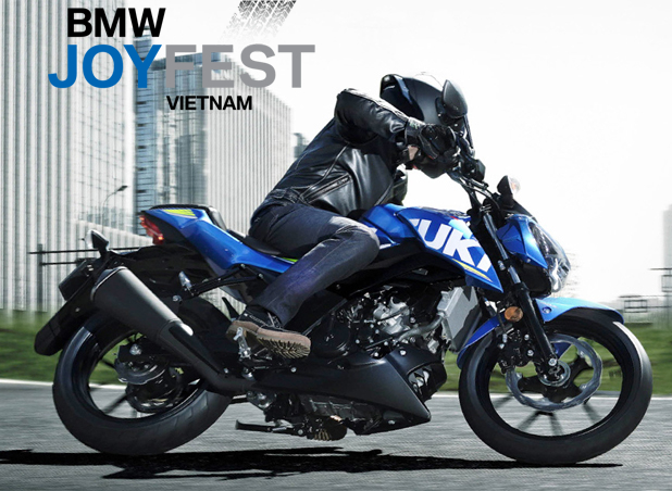 tư thế lái GSX-S150