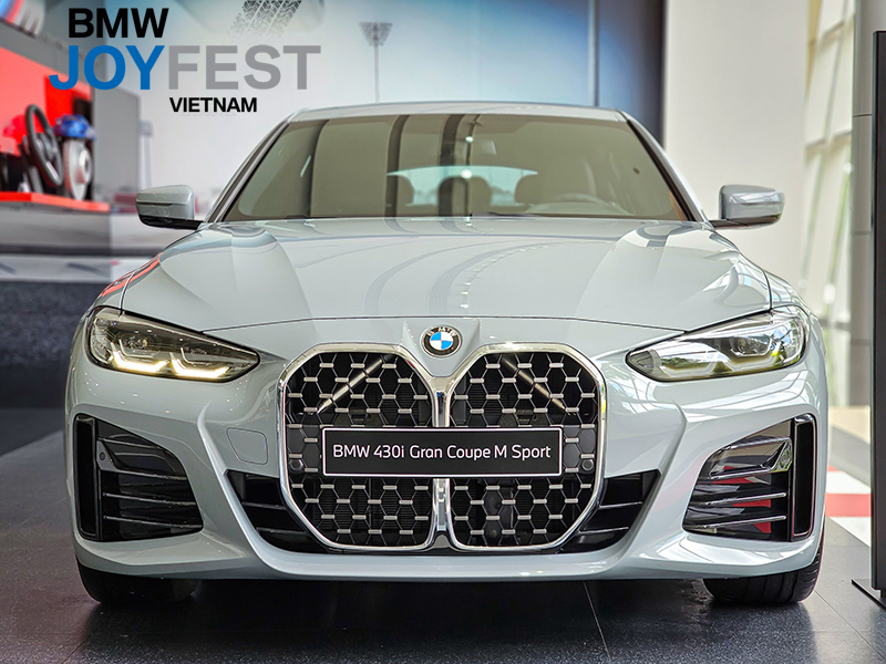 Đầu xe BMW 430i Gran Coupe
