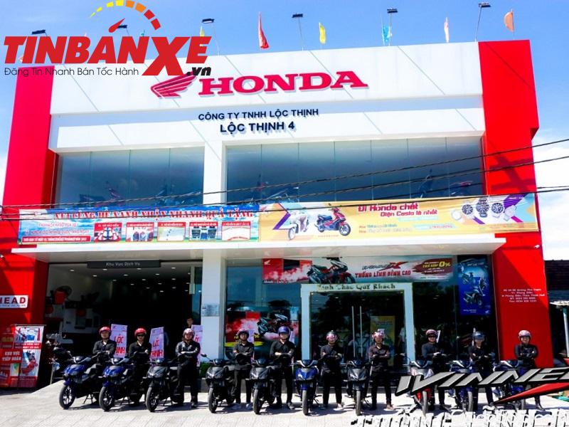 Bảng giá xe honda Lộc Thịnh Huế