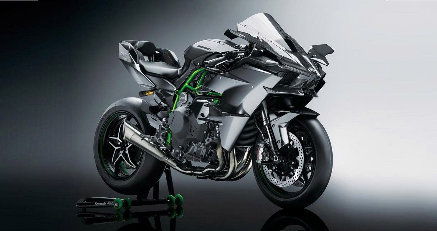 Màu xe Kawasaki Ninja H2 Carbon
